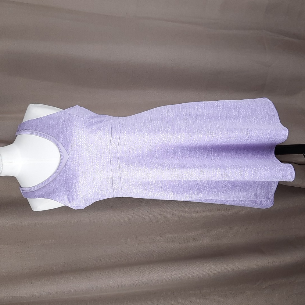 Mondetta lavender purple racerback athletic travel dress, size large